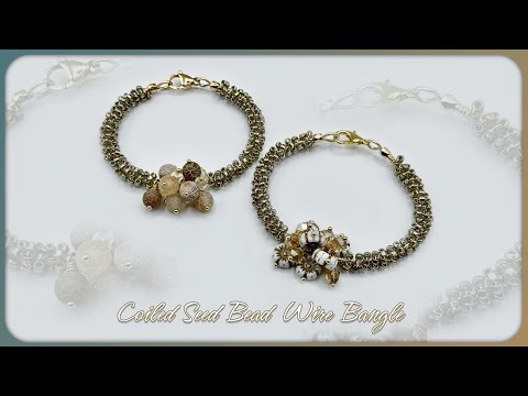 Видео: Мастер-класс по плетению браслета из спирального бисера