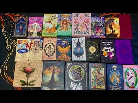 Видео: Моя коллекция колод Таро ч. 17 💙 Авторские колоды-Ⅳ💕Indie deck Tarot.