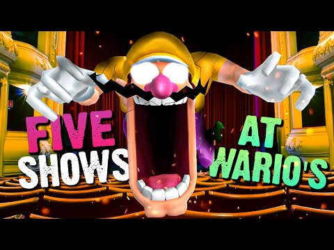 Видео: ПЯТЬ ШОУ С ВАРИО! ШОУ УЖАСОВ НАЧИНАЕТСЯ! ✅ FNAW | Five Shows at Wario's: Director's Cut #1