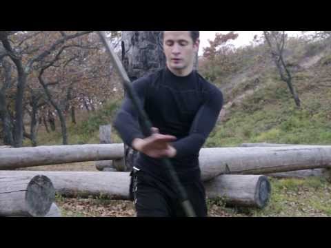 Видео: Фаер-шоу. Урок 3 - Base contact staff: Fishtails contact staff and variation