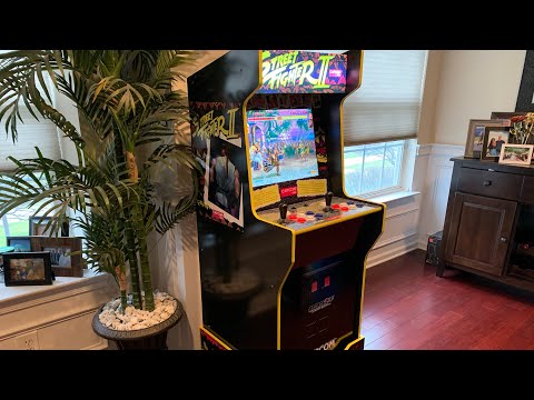 Видео: CAPCOM LEGACY CABINET Arcade1up ПОЛНЫЙ ОБЗОР!