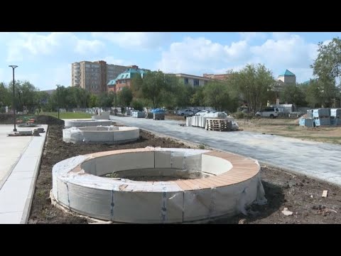 Видео: Заброшенные территории благоустраивают в Актобе
