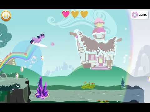 Видео: Играю в my little pony: rainbow runners|пж залети