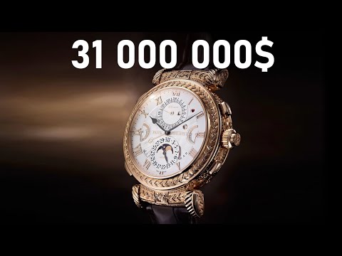 Видео: ТОП 10 Самых дорогих часов в мире 2023 | Часы за 55000000$