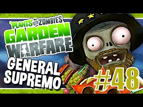 Видео: GENERAL SUPREMO - НОВЫЙ ЗОМБИ - Plants vs Zombies: Garden Warfare