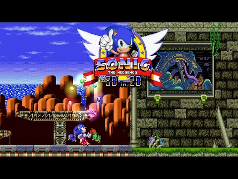 Видео: Sonic 3D in 2D (Отличная фан-игра)