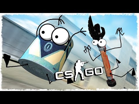 Видео: ТРОЛЛЬ БАНКА vs НОЖ МАНЬЯК В CS:GO!!!