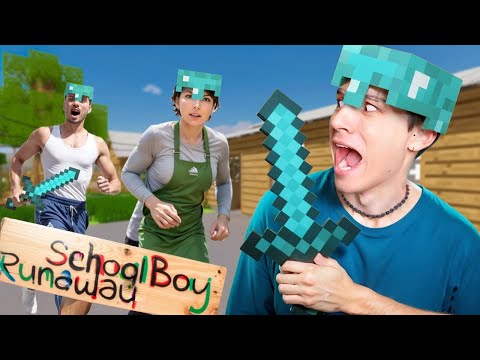 Видео: СКУЛБОЙ, НО ЭТО МАЙНКРАФТ МОД В SCHOOLBOY RUNAWAY!