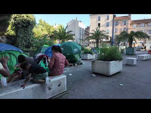 Видео: Прогулка по опасному району. Реакция. Франция, Гренобль, лето 2024.