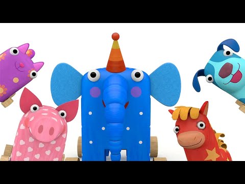 Видео: Деревяшки ✨ Все серии подряд ✨ Мультики для малышей ✨ Super Toons TV
