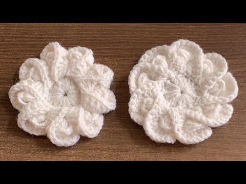 Видео: Цветок. Ирландское кружево #crochet #knitting #handmade #diy #irishlace