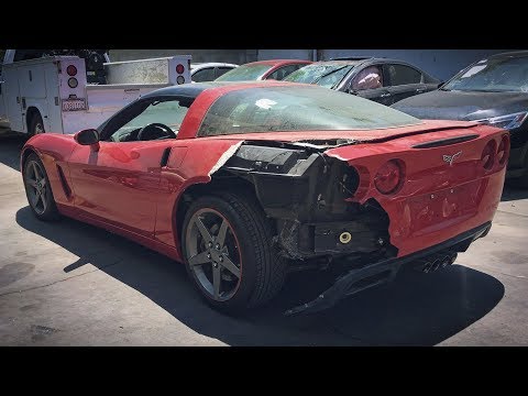 Видео: Купил разбитый Корвет для дрифт проекта. 400 сил на механике. Цена, осмотр и начало работ.