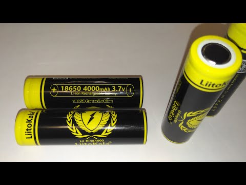 Видео: Тест аккумуляторов 18650 LiitoKala Lii King4000 с емкостью 4000 мАч