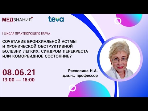 Видео: Сочетание бронхиальной астмы и хронической обструктивной болезни легких