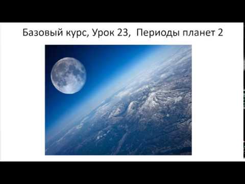 Видео: Астрология SSS1. БК Урок 23 - Планетные периоды. Часть 2 (Тушкин)