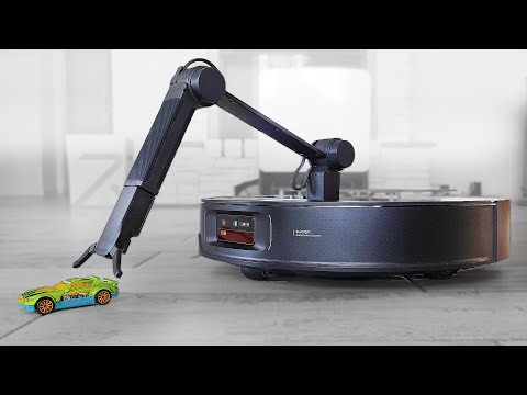 Видео: Первый в мире Робот-пылесос с механической рукой Roborock Saros Z70