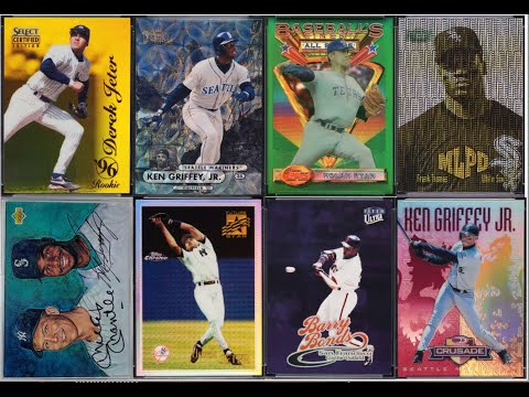 Видео: 15 самых ценных бейсбольных наборов 1990-х годов