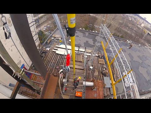 Видео: Инсталляция гибкой анкерной линии Венто.