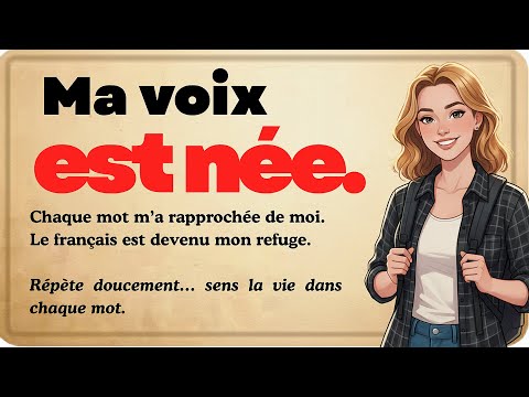 Видео: Одно слово. Один голос. Одна новая жизнь | Изучайте французский язык через простые истории (A1–A2...
