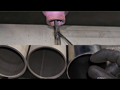 Видео: Толстая труба без зазора! Приемы сварки TIG для идеального провара