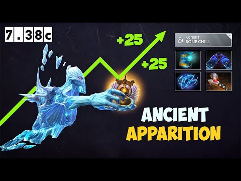 Видео: Сильнейший саппорт патча 7.38c ? Dota 2 Ancient Apparition 7.38c