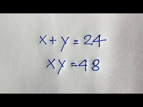 Видео: Германия | Сможете ли вы это решить? | Решение вопроса математической олимпиады (x,y)=?