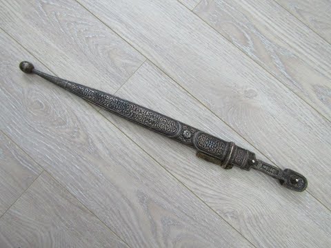 Видео: Кинжал мастера Осман Омаров