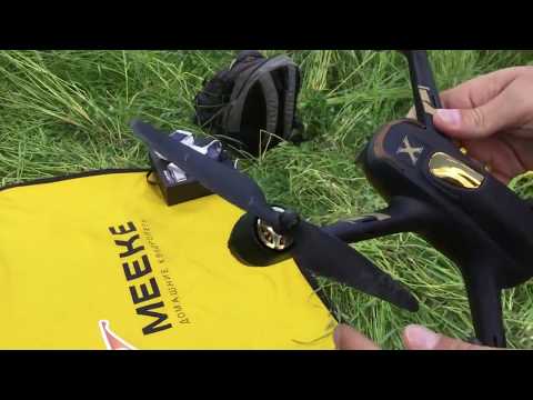 Видео: Дальность Hubsan H501A и краш об дом