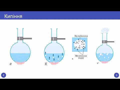 Видео: Пароутворення та конденсація. Кипіння