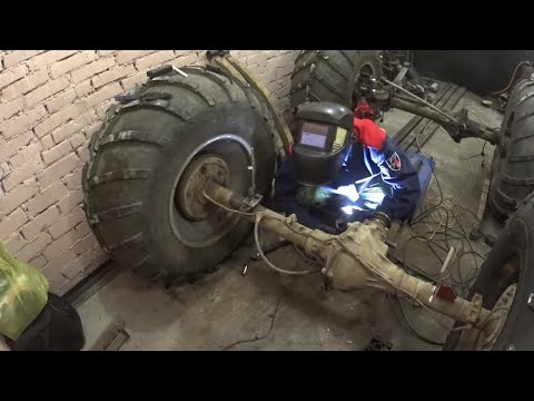 Видео: Вездеход с двигателем ваз 2108.начало.