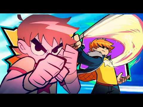 Видео: Бегаем-прыгаем, бьём-пинаем вместе с @DimonKartavy  | Scott Pilgrim EX