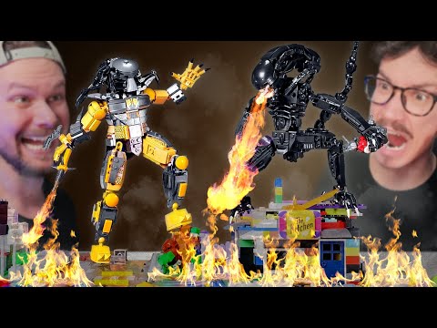 Видео: 🚨 LEGO-город за $100,000 против МОНСТРА: Самая безумная DIY-атака в истории! 🏙️💥🦖