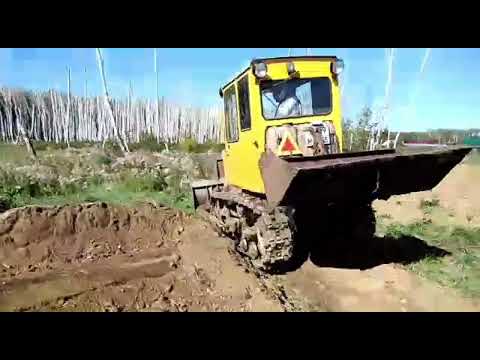 Видео: Разравнивание участка