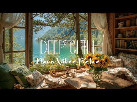 Видео: Красивая расслабляющая фортепианная музыка для учебы и отдыха ~ Уютная озерная атмосфера