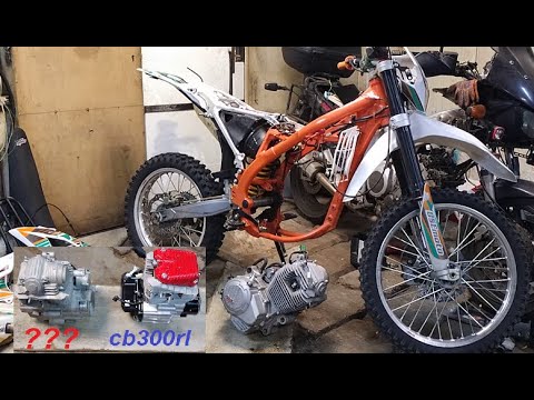 Видео: Установка CB300RL вместо заклинившего мотора