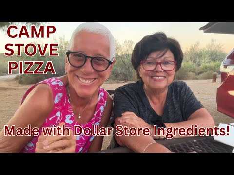 Видео: Пицца из походной печи на пикниковом столе! 🍕 Вкусная и недорогая еда из магазина Dollar Store