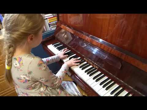 Видео: Гамма си-бемоль-мажор, короткие арпеджио.