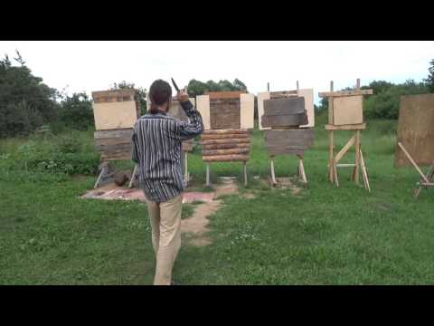Видео: Обзор метательного ножа -Характерник