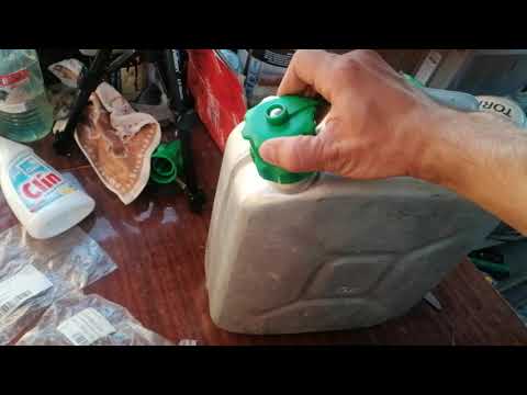 Видео: Крышка алюминиевой канистры - решение проблемы с течью бензина и новый носик