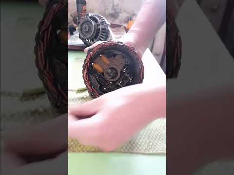 Видео: ремонт #генератора #Honda civic 1999