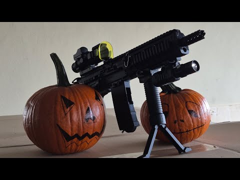 Видео: Изготовление боеприпасов TR50 и стрельба по тыквам