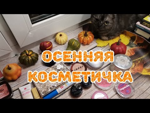 Видео: 🍁🍁🍁Косметичка октября