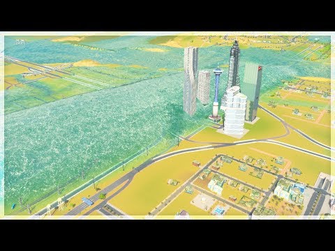 Видео: ЦУНАМИ НАКРЫЛО БРАЗИЛЬСКИЙ ГОРОДОК | CITIES SKYLINES