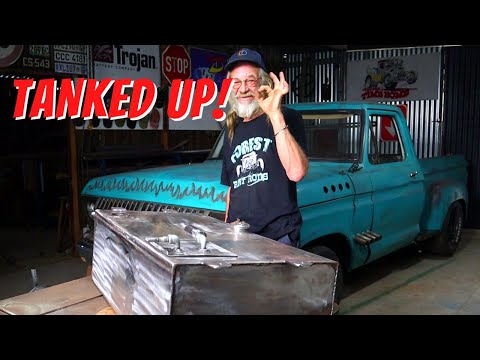 Видео: СТРОИТЕЛЬСТВО СТАЛЬНОГО ТОПЛИВНОГО БАКА