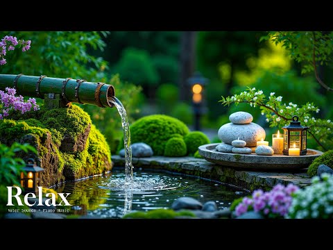 Видео: Лечебное пианино со звуками текущей воды 🍃 снимает стресс, успокаивает тревогу и депрессию, способс