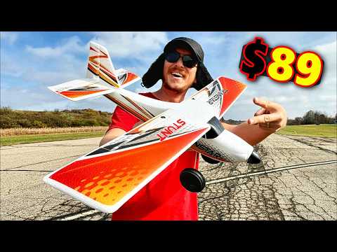 Видео: КАК ЭТО МОЖЕТ СТОИТЬ 89 ДОЛЛАРОВ?! Радиоуправляемый трюковой самолёт для НАЧИНАЮЩИХ — VolantexRC ...