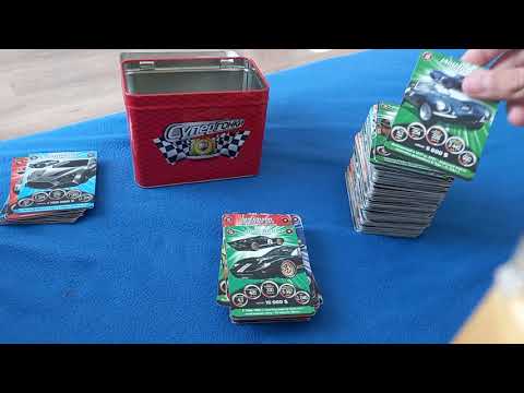 Видео: Полная коллекция карточек супергонки!!!! 1-я часть.