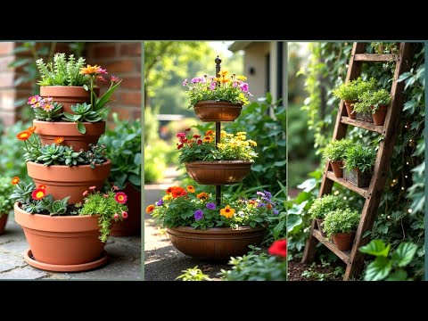 Видео: Вам понравится! 50 креативных идей вертикального сада для небольших пространств 🌿