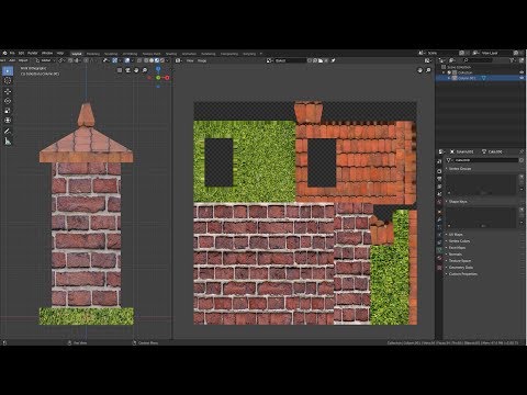 Видео: Запекание текстур blender