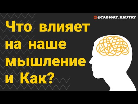 Видео: 006. Что влияет на наше мышление и Как?